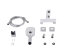 Змішувач для ванни Qtap Gemini (з душовим гарнітуром) Chrome/White QTGEM259CRW45683