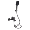 Смеситель для ванны Qtap Gemini (с душевым гарнитуром) Gunmetal Black PVD QTGEM259GMB45684