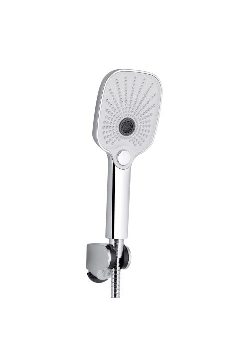Змішувач для ванни Qtap Gemini Loopi з поворотним виливом (з душовим гарнітуром) Chrome QTGEM260CRM45701