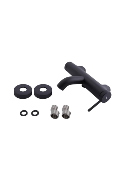 Змішувач для ванни Qtap Robin Black Matt QTROB3060102B