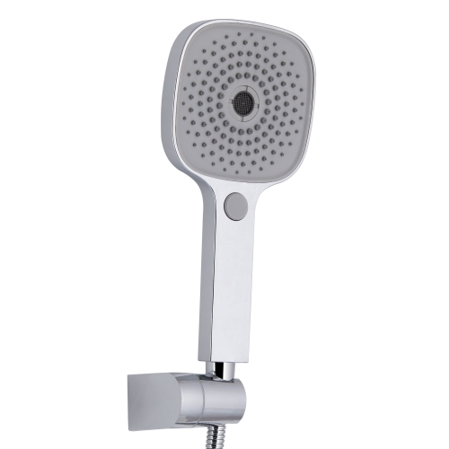 Змішувач для ванни Qtap Swan Eco з довгим поворотним виливом (з душовим гарнітуром) Chrome QTSWA2601CRM45533