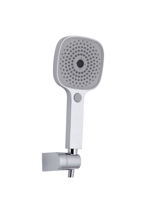 Змішувач для ванни Qtap Swan Eco з довгим поворотним виливом (з душовим гарнітуром) Chrome QTSWA2601CRM45533