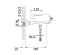 Смеситель для ванны Qtap Jay (с душевым гарнитуром) Chrome/White QTJAY259CRW45553