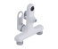 Смеситель для ванны Qtap Jay (с душевым гарнитуром) Chrome/White QTJAY259CRW45553