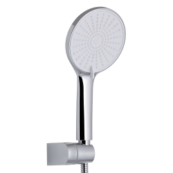 Смеситель для ванны Qtap Jay (с душевым гарнитуром) Chrome/White QTJAY259CRW45553