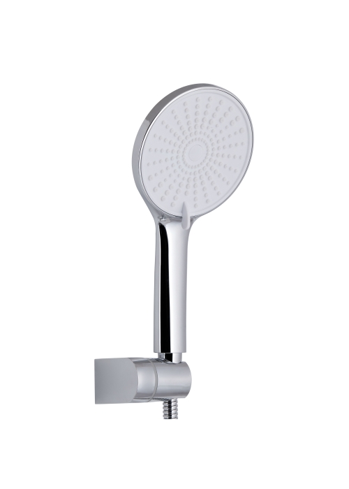 Змішувач для ванни Qtap Jay (з душовим гарнітуром) Chrome/White QTJAY259CRW45553