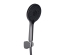 Змішувач для ванни Qtap Vlasta New (з душовим гарнітуром) Gunmetal Black PVD QTVLA259GMB45643