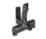 Змішувач для ванни Qtap Vlasta New (з душовим гарнітуром) Gunmetal Black PVD QTVLA259GMB45643