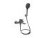 Змішувач для ванни Qtap Vlasta New (з душовим гарнітуром) Gunmetal Black PVD QTVLA259GMB45643