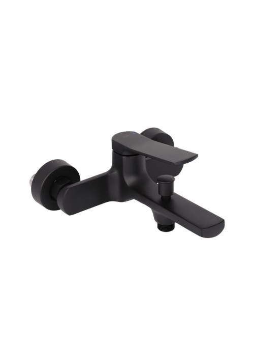Змішувач для ванни Qtap Slavonice Black Matt QTSLA259BLM45918