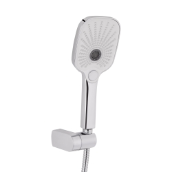 Смеситель для ванны с длинным поворотным изливом Qtap Tern (с душевым гарнитуром) Хром QTTER260CRM47587