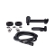 Набор гигиенического душа со смесителем Lidz Aria 110 округлый LDARI110BLA43394 Black