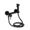 Набор гигиенического душа со смесителем Lidz Aria 110 округлый LDARI110BLA43394 Black