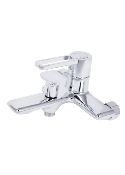 Змішувач для ванни Qtap Taurus (з душовим гарнітуром) Chrome QTTAU259CRM45661