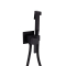 Набор для душа гигиенического Qtap Inspai-Varius прямоугольный Black Matt QT259710842859NB