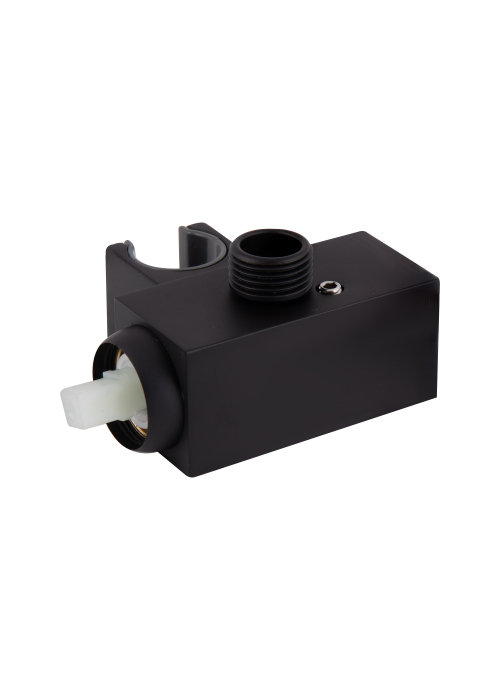 Набор для гігієнічного душу Qtap Inspai-Varius прямокутний Black Matt QT259710842859NB