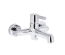Смеситель для ванны Qtap Cardinal (с душевым гарнитуром) Chrome QTCAR259CRM45656