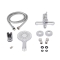 Смеситель для ванны Qtap Cardinal (с душевым гарнитуром) Chrome QTCAR259CRM45656