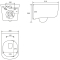 Унітаз VOLLE HIPPO Rimless підвісний + Сидіння Slim slow-closing 13-44-202