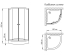 Душевая кабина Wave 9090.1SF стандарт 195x90x90, c мелким поддоном, SD00028651