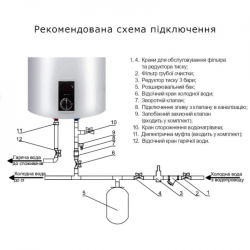 Водонагреватель Thermo Alliance 30 л, сухой ТЭН 2х0,8 кВт (D30V16J1(D)K)