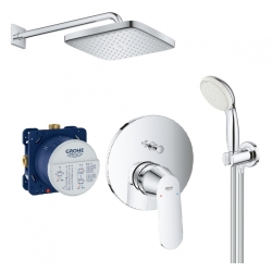 Набір для комплектації душа Grohe Eurosmart Cosmopolitan із Tempesta Cube 250 (UA26415SC4)