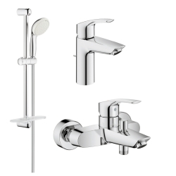 Комплект змішувачів для ванни Grohe Eurosmart New UA123238S0 (33265003+33300003+27926001)