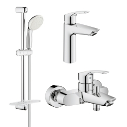 Комплект змішувачів для ванни Grohe Eurosmart New UA123246M0 (23324003+33300003+27926001)