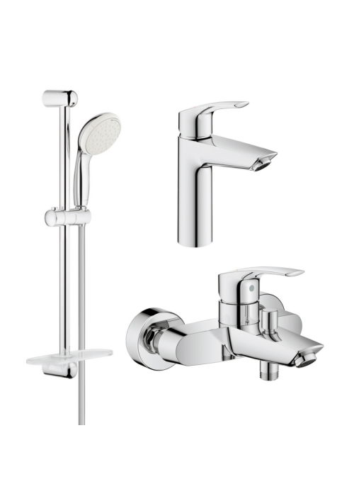 Комплект змішувачів для ванни Grohe Eurosmart New UA123246M0 (23324003+33300003+27926001)