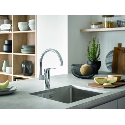 Комплект змішувачів для ванни + змішувач для кухні Grohe Eurosmart New UA123248MK