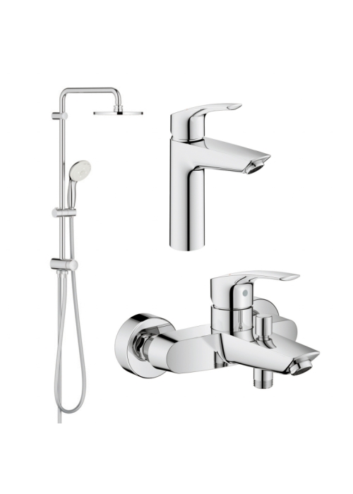 Комплект змішувачів для ванни Grohe Eurosmart New UA123389M0