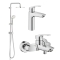 Комплект змішувачів для ванни Grohe Eurosmart New UA123389M0