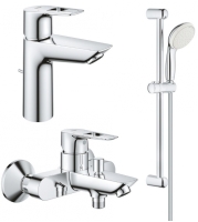 Комплект змішувачів для ванної кімнати 3 в 1 Grohe BauLoop UA123215M0