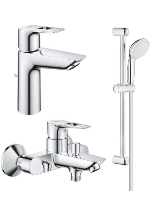 Комплект змішувачів для ванної кімнати 3 в 1 Grohe BauLoop UA123215M0