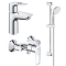 Комплект змішувачів для душу 3 в 1 Grohe BauLoop UA123220S0