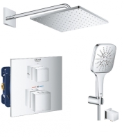 Комплект прихованого монтажу з термостатом для душу Grohe Grohtherm UA26405SC0