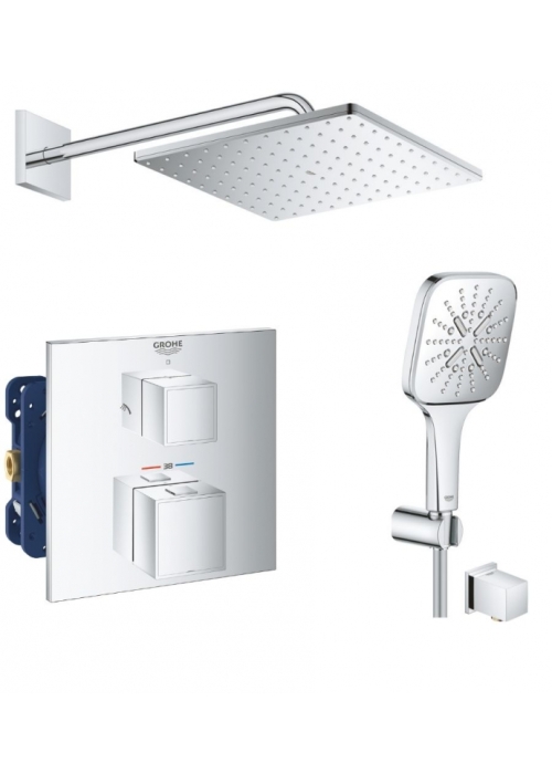 Комплект прихованого монтажу з термостатом для душу Grohe Grohtherm UA26405SC0