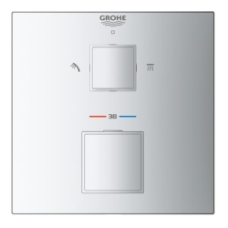 Комплект скрытого монтажа с термостатом для душа Grohe Grohtherm UA26405SC0