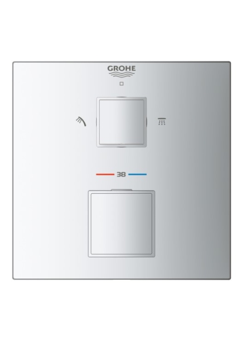 Комплект прихованого монтажу з термостатом для душу Grohe Grohtherm UA26405SC0