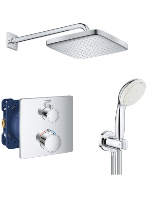 Комплект прихованого монтажу з термостатом Grohe Grohtherm UA26415SC0