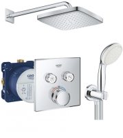 Комплект прихованого монтажу з термостатом Grohe Grohtherm UA26415SC1