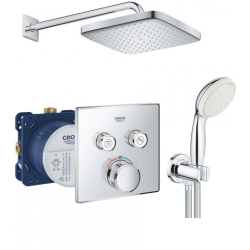 Комплект прихованого монтажу з термостатом Grohe Grohtherm UA26415SC1