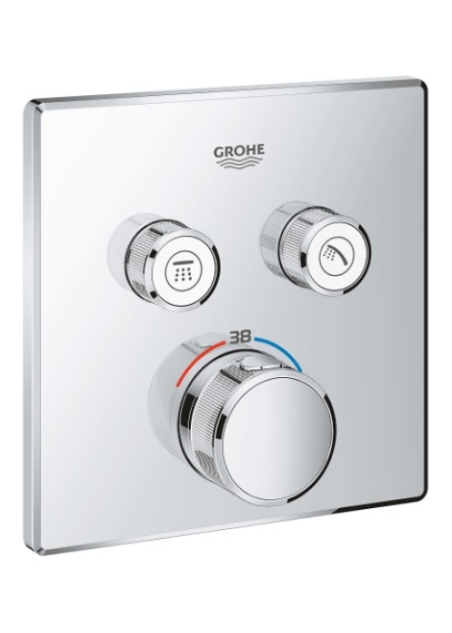 Комплект прихованого монтажу з термостатом Grohe Grohtherm 26415SCС