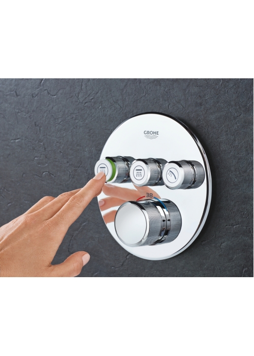 Комплект прихованого монтажу з термостатом Grohe Grohtherm SmartControl UA26416SC2