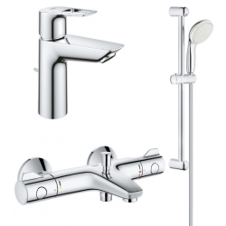 Комплект змішувачів для ванної кімнати Grohe Grohtherm 800 UA34550TM0