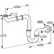 Сифон для умывальника Kludi 1025505-00