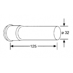 Подовжувальна труба KLUDI 1049905-00