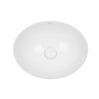 Раковина-чаша Qtap Dove 41x33,5x14,5 White з донним клапаном QT06113078W