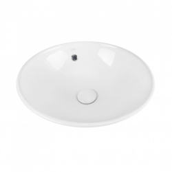 Раковина-чаша Qtap Robin 38,3x38,3x17,5 White з донним клапаном QT1311L408W