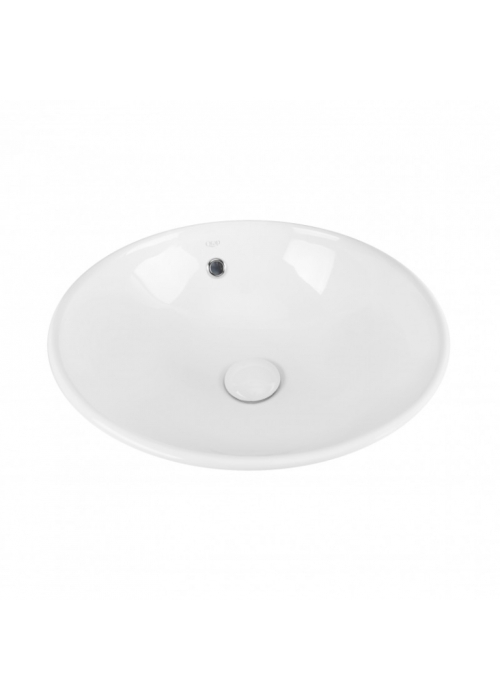 Раковина-чаша Qtap Robin 38,3x38,3x17,5 White с донным клапаном QT1311L408W